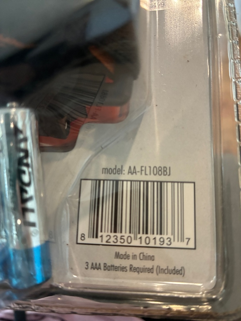 Armor All LED Headlamp - Orange and Black NEW - Picture 6 of 6